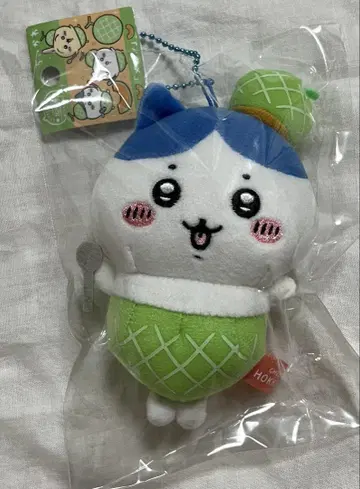 치이카와 (먼작귀) 지역 특산품 키링 하치와레 멜론 봉제 인형