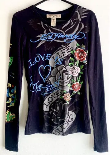 Ed Hardy 에드 하디 긴팔 티셔츠 XS