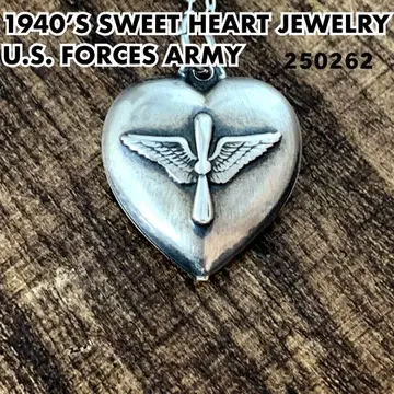 스위트하트 쥬얼리 US ARMY 실버 빈티지 목걸이 NAVY