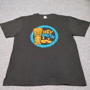 HEY SMITH 그래픽 티셔츠 다크 그레이 XL
