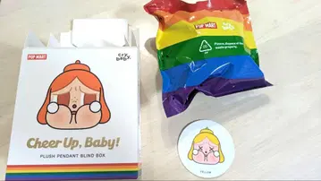 CRYBABY CHEER UP BABY 시리즈 봉제 인형 펜던트