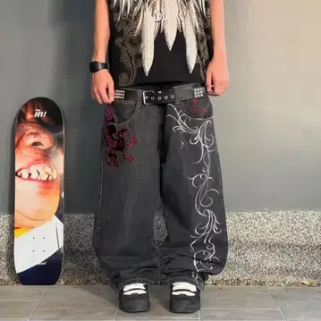 y2k 배기 팬츠