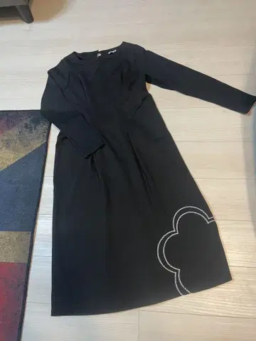 MARY QUANT 블랙 롱 원피스 38