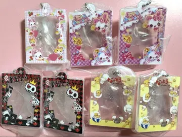 헤이세이 팬시 프레임 누구나 아크릴 참 헤이세이 여자 아이 세트 가챠