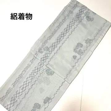 완성품 여름 기모노 폴리에스테르 명주 기모노 새상품 No.2534