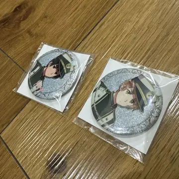 헤타리아 일본 영국 AGF 반짝이 캔뱃지 2개 세트