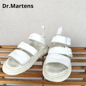 Dr.Martens 닥터마틴 샌들 화이트 화이트 UK4 UK5