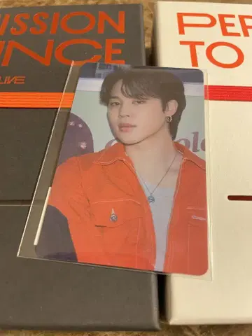 BTS permission to dance 지민 트레이딩 카드