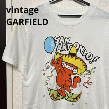 vintage GARFIELD 가필드 티셔츠 싱글 스티치