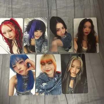 HANA Blue Jeans 일반 버전 트레이딩 카드 세트