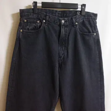오어슬로우 101 DAD'S FIT DENIM PANTS 블랙