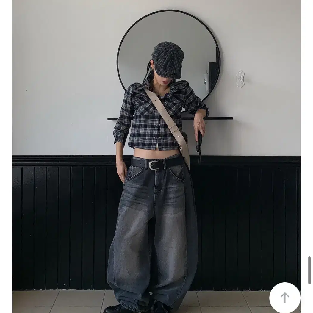 【FANCY CLUB】 STRING DOT ROLL-UP PANTS MUSINSA | FANCY CLUB String Dot Roll-up Pants (BLACK) F25QD890