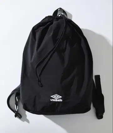 엄브로 프릭스 스토어 블랙 패커블 백 냅색