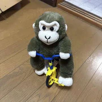 TAITO 찰리 고릴라 봉제 인형 자전거