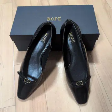 ROPE 블랙 로퍼 버클