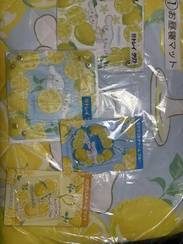 산리오 시나모롤 복권 5종 세트