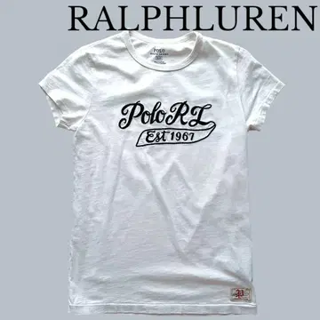 랄프 로렌 티셔츠 RALPHLUREN 여성용 화이트