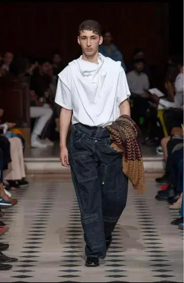 와이프로젝트 yproject 파이롯트 데님 팬츠