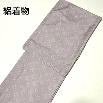 완성품 여름 기모노 폴리에스테르 명주 기모노 새상품 No.2538