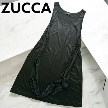 ZUCCA 주카 원피스 도킹 디자인 블랙