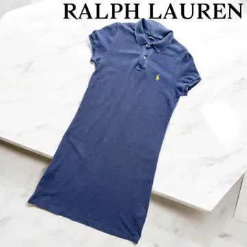 폴로 랄프로렌 폴로 셔츠 원피스 S 자수 로고 RALPH LAUREN