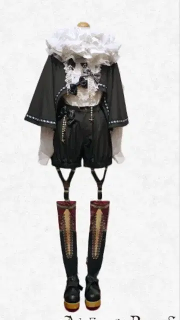 코코로 왕자 체육관 프릴 칼라