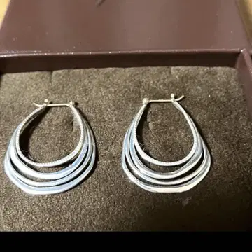 agete silver 귀걸이