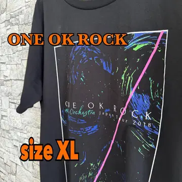 ONE OK ROCK 2018 오케스트라 투어 티셔츠 XL