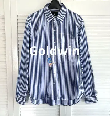 Goldwin 스트라이프 버튼 다운 셔츠