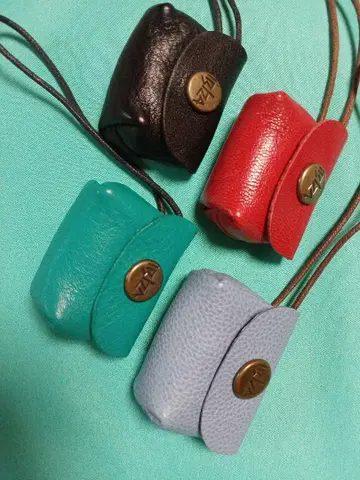 IBIZA 이비자 백 참 마스코트 가죽 파우치형 참 세트