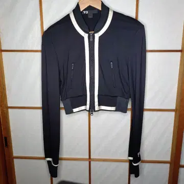Y-3 네이비 크롭 가디건 XS/TP