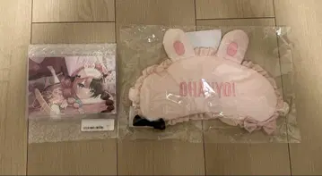타치바나 히나노 생일 기념 2024 굿즈 안대 금박 엽서