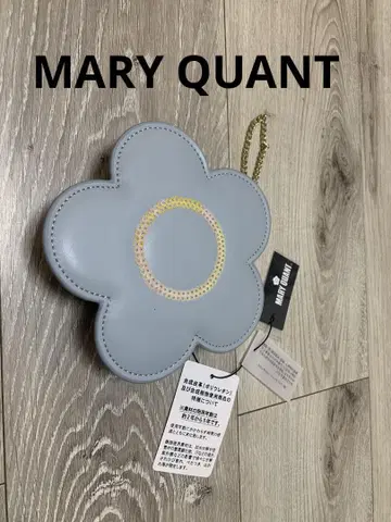 MARY QUANT 꽃 모양 코인 케이스 미사용 새상품
