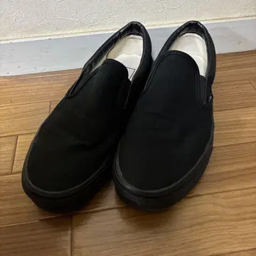 반스 블랙 슬립온