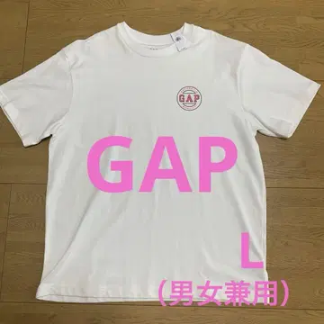 GAP 화이트 티셔츠 남성/여성/유니섹스 L