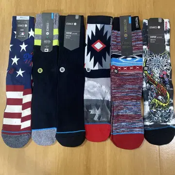 물건 정리중 스탠스 스탠스 삭스 정리 6켤레