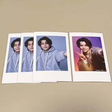 음악 낭독극 '새벽의 하늘을 너에게' 폴라로이드 사진, 기시 요스케