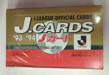 제이 리그 사진 트레이딩 카드 J 리그 카드 93-94