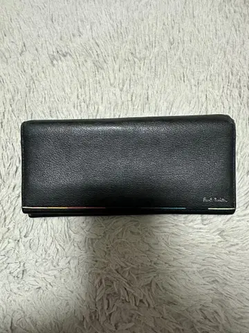 폴스미스 블랙 가죽 장지갑
