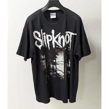 슬립낫/밴딩 티셔츠 XL(공식 Slipknot00s 빈티지 90s