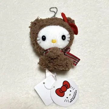 레어 헬로키티 곰 인형옷 봉제 인형 레트로