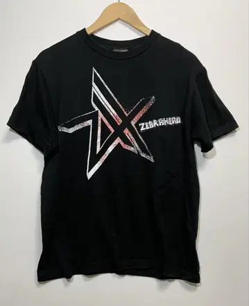 SHOOT Zebrahead 티셔츠 제브라 헤드 밴 티 M 블랙