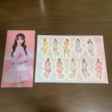 =LOVE 7th 영화 혜택 오타니 에미리 티켓 홀더 & 멤버 스티커