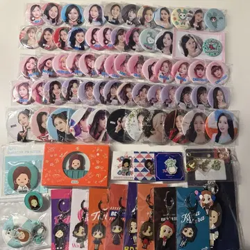 twice 미나 캔뱃지 키링 세트