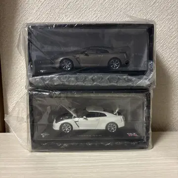 교쇼 1/43 닛산 GT-R 2대 세트