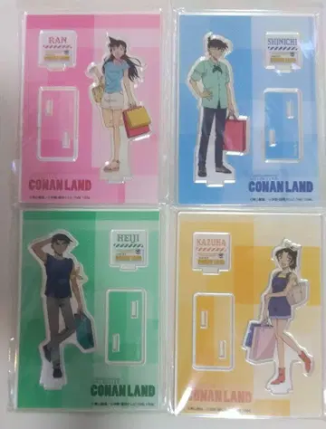 명탐정 코난 코난 랜드 아크릴 스탠드 신이치, 란, 헤이지, 카즈야
