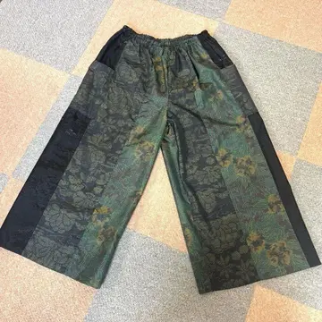 오시마 명주 리메이크 와이드 팬츠 388번