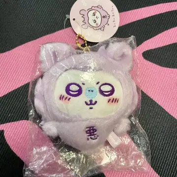 마지카루 치이카와 (먼작귀) 악마의 아기 마스코트 키링 모몽가