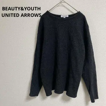 BEAUTY&YOUTH UNITED ARROWS 그레이 스웨터 울 혼방