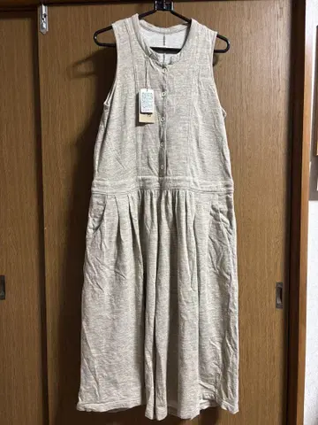 네스트로브 코튼 린넨 혼방 올인원